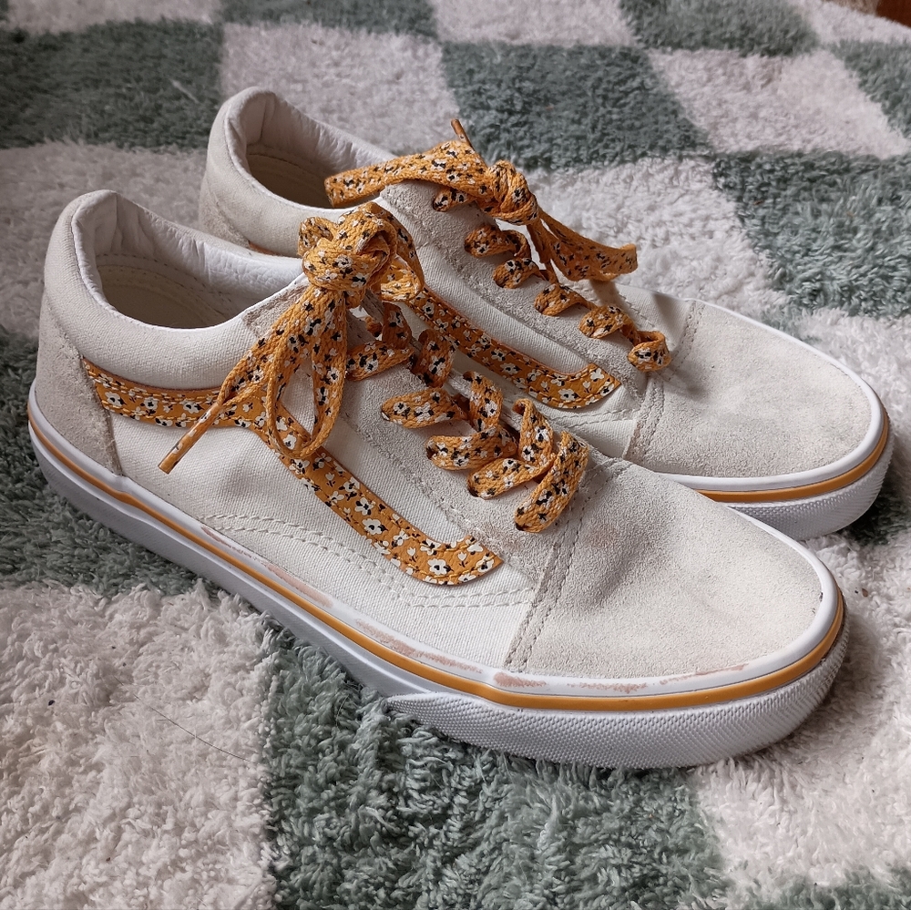 Vans Old Skool Ditsy Floral‎ Yellow Sneakers